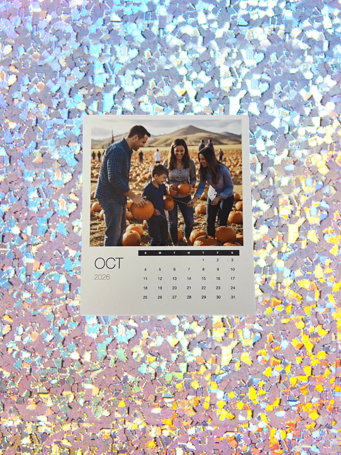 Custom Photo Calendar Magnets | 12-Month Sets or Single Months