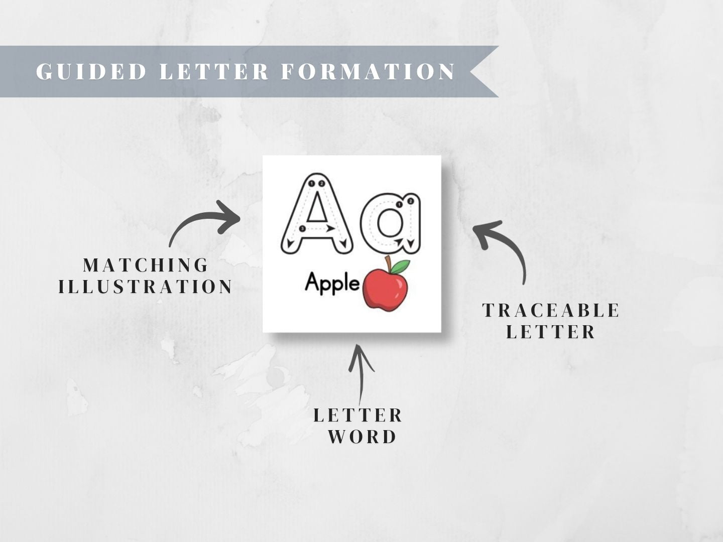 2.5" Square Letter Magnets | Trace, Spell & Play