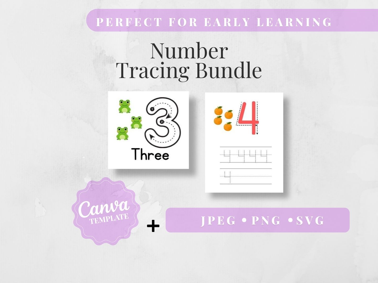Montessori Number Tracing Cards | Homeschool Counting & Magnet Bundle