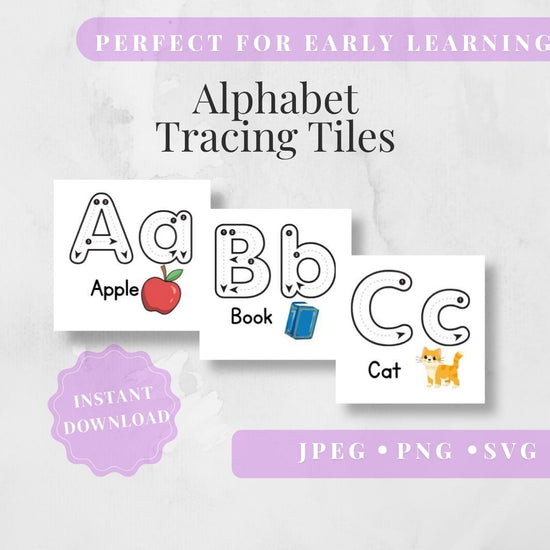 Alphabet tile video
